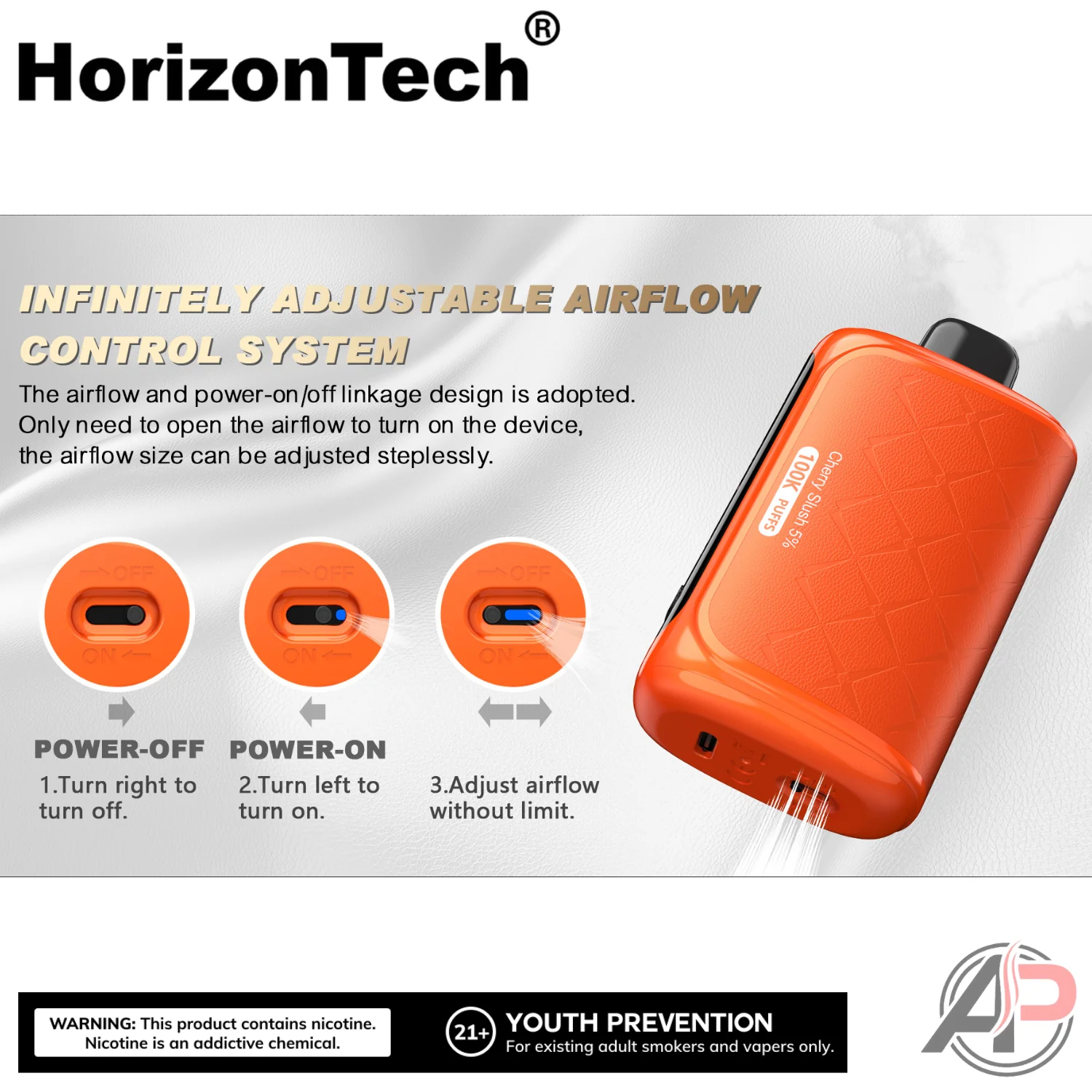 HorizonTech Max 100k Puffs Disposable Vape Device - Image 4