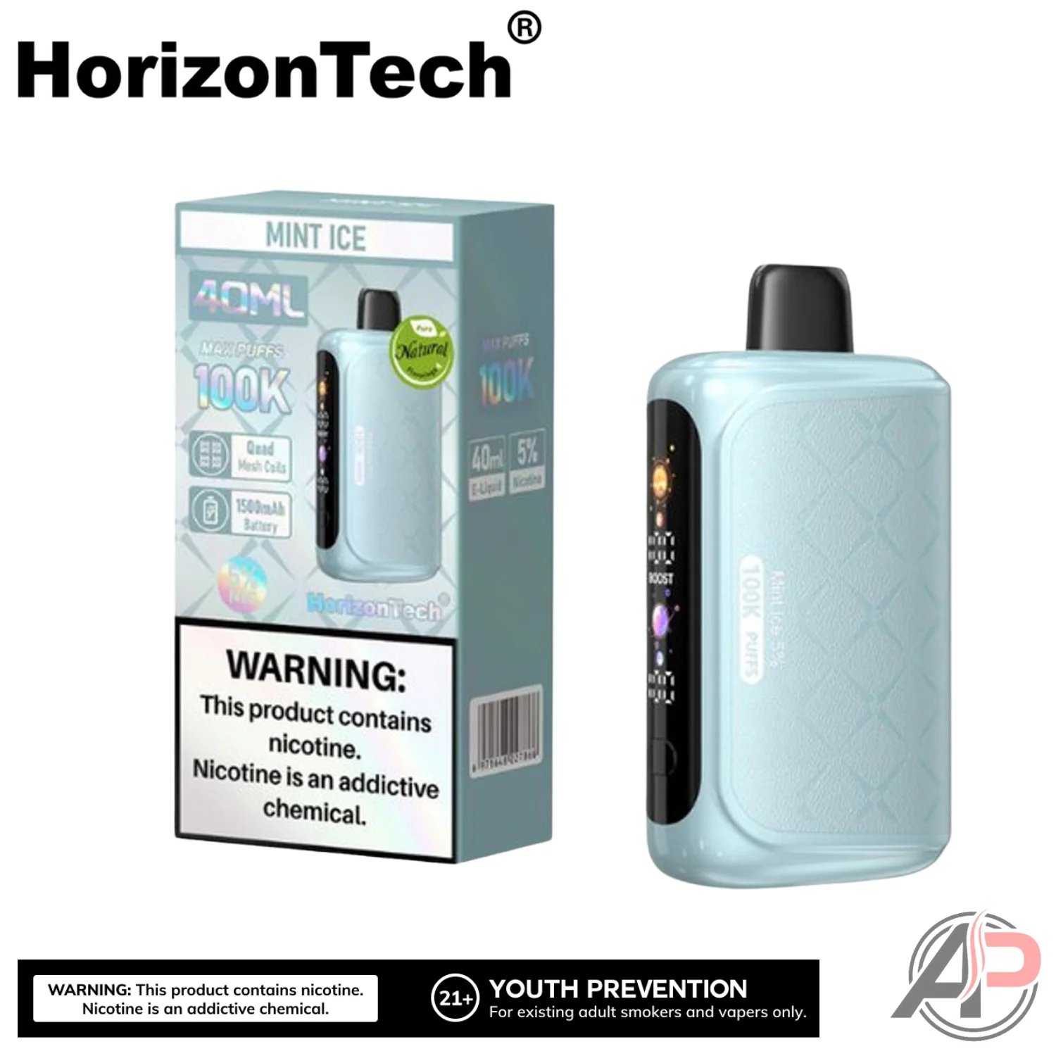 HorizonTech Max 100k Puffs Disposable Vape Device - Image 6