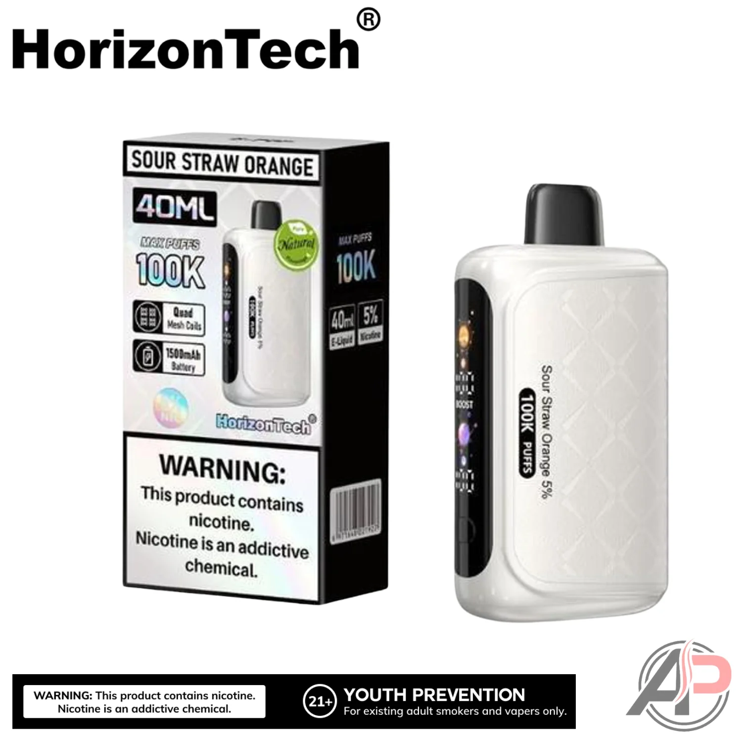 HorizonTech Max 100k Puffs Disposable Vape Device - Image 9