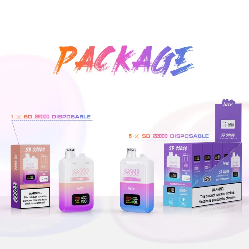 iJoy Bar SD22000 Vape Disposable Device - Image 6
