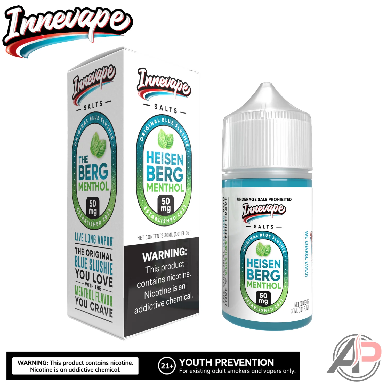 Innevape Heisenberg Menthol E-Liquid 100mL - Image 2