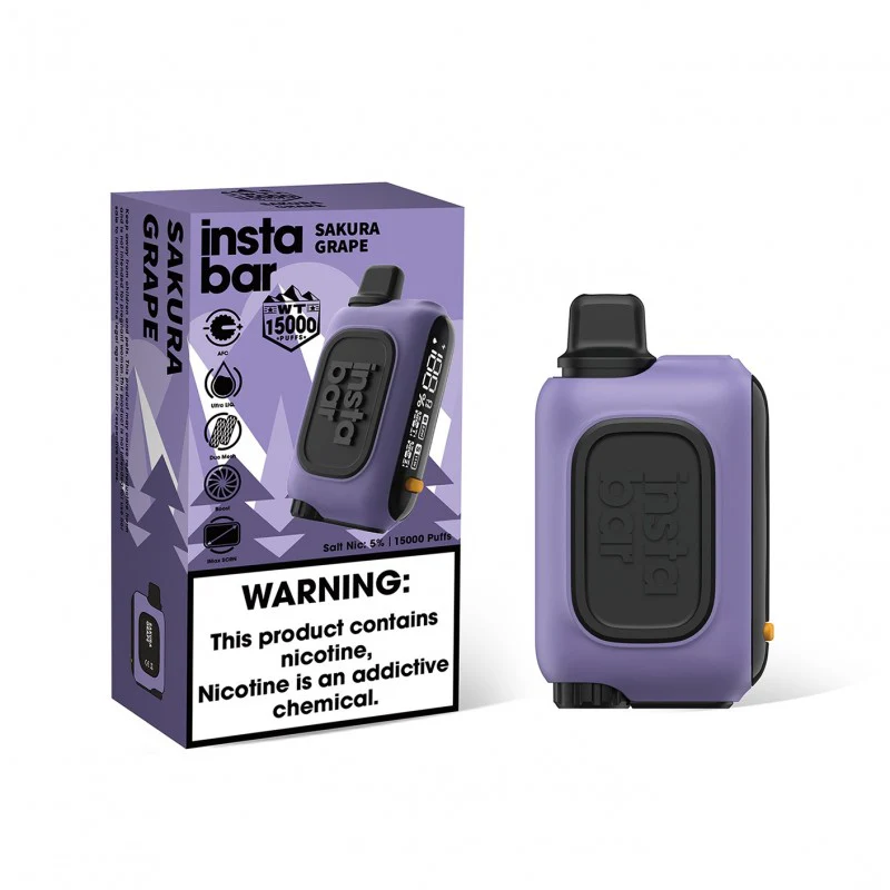 InstaBar WT15000 Vape 15k Puffs Disposable Device - Image 15