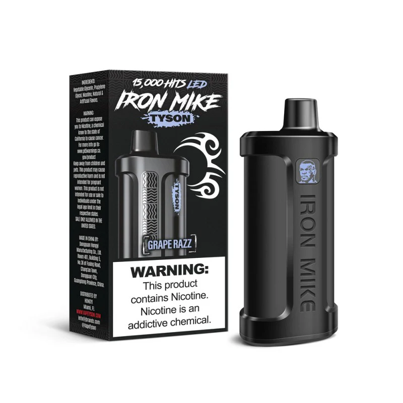 Tyson 2.0 Vape Iron Mike 15000 Puffs Disposable Vape - Image 15