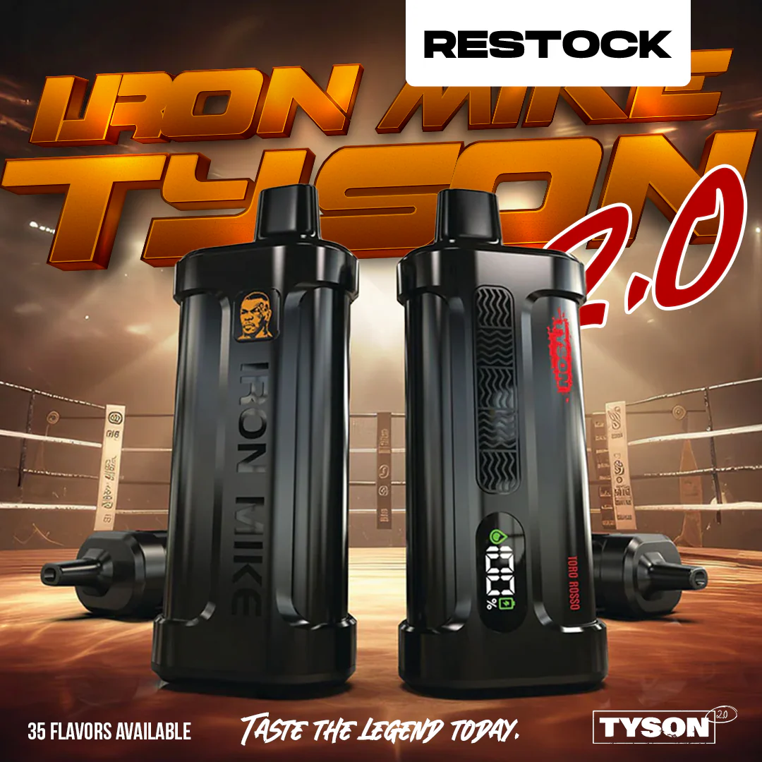 Tyson 2.0 Vape Iron Mike 15000 Puffs Disposable Vape - Image 2