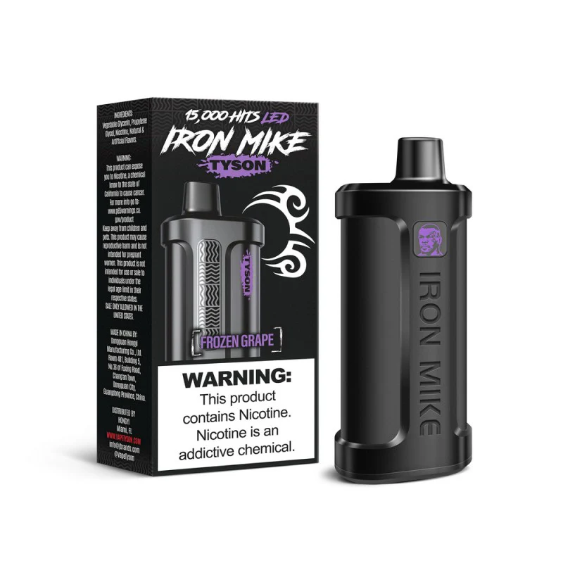 Tyson 2.0 Vape Iron Mike 15000 Puffs Disposable Vape - Image 9