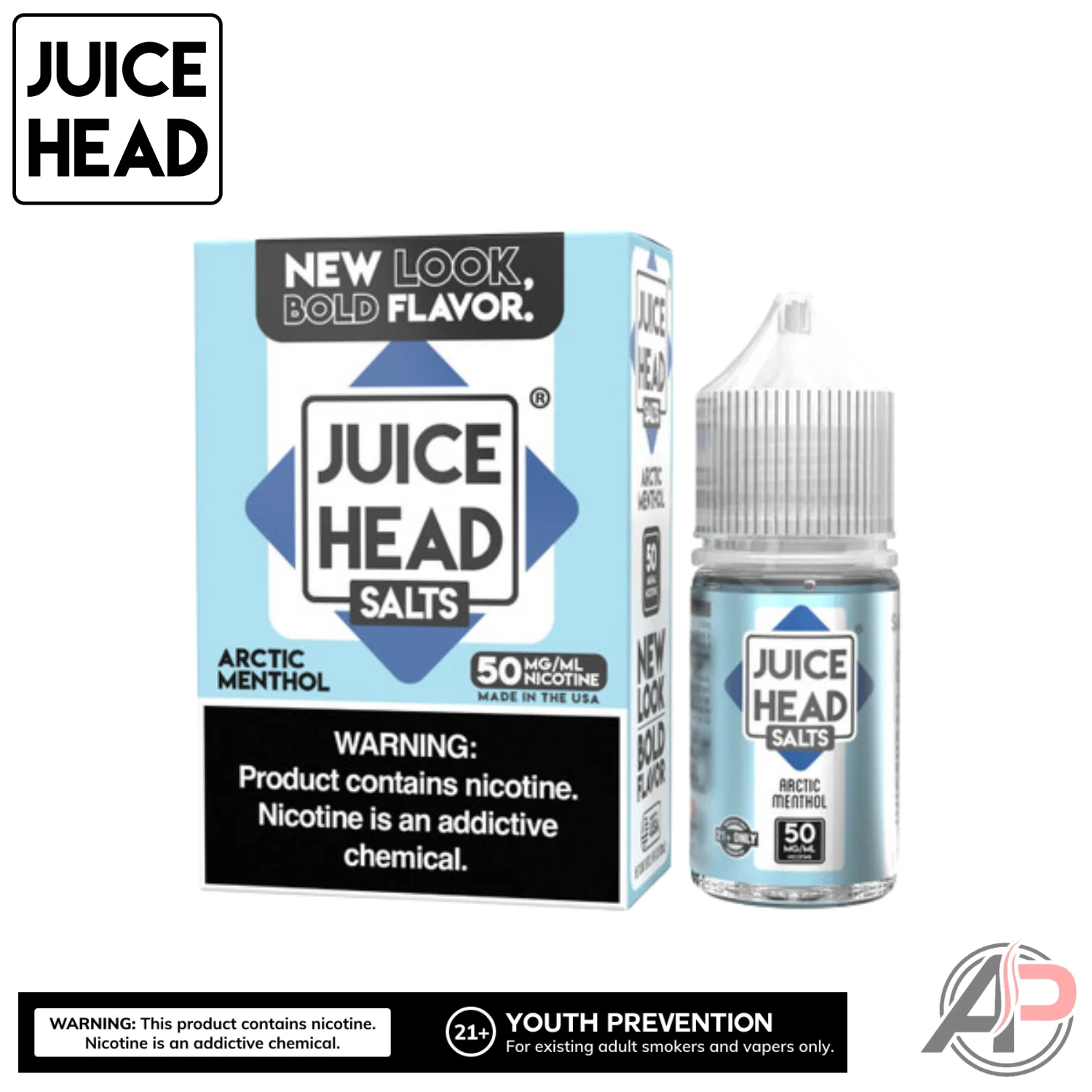 Juice Head Arctic Menthol E-Liquid 100mL - Image 4