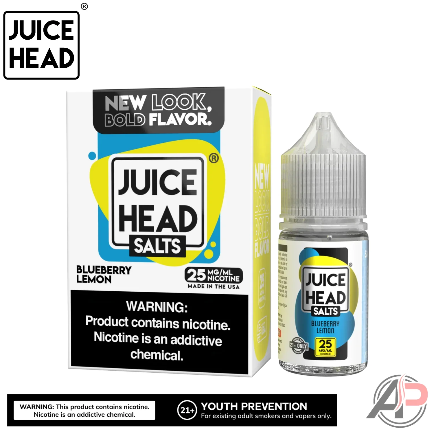 Juice Head Blueberry Lemon E-Liquid 100mL - Image 2