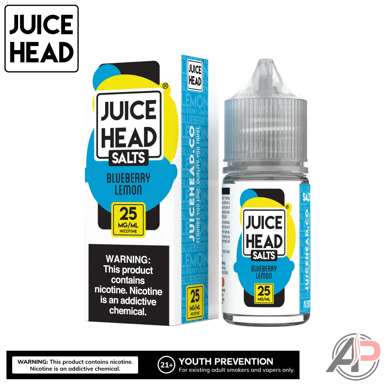 Juice Head Blueberry Lemon E-Liquid 100mL - Image 4