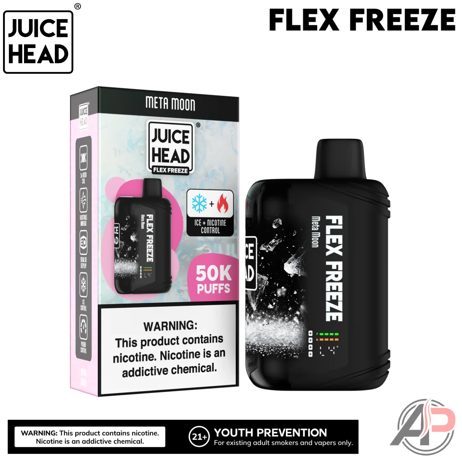 Juice Head Flex Freeze 50,000 Puffs Disposable Vape Device - Image 14