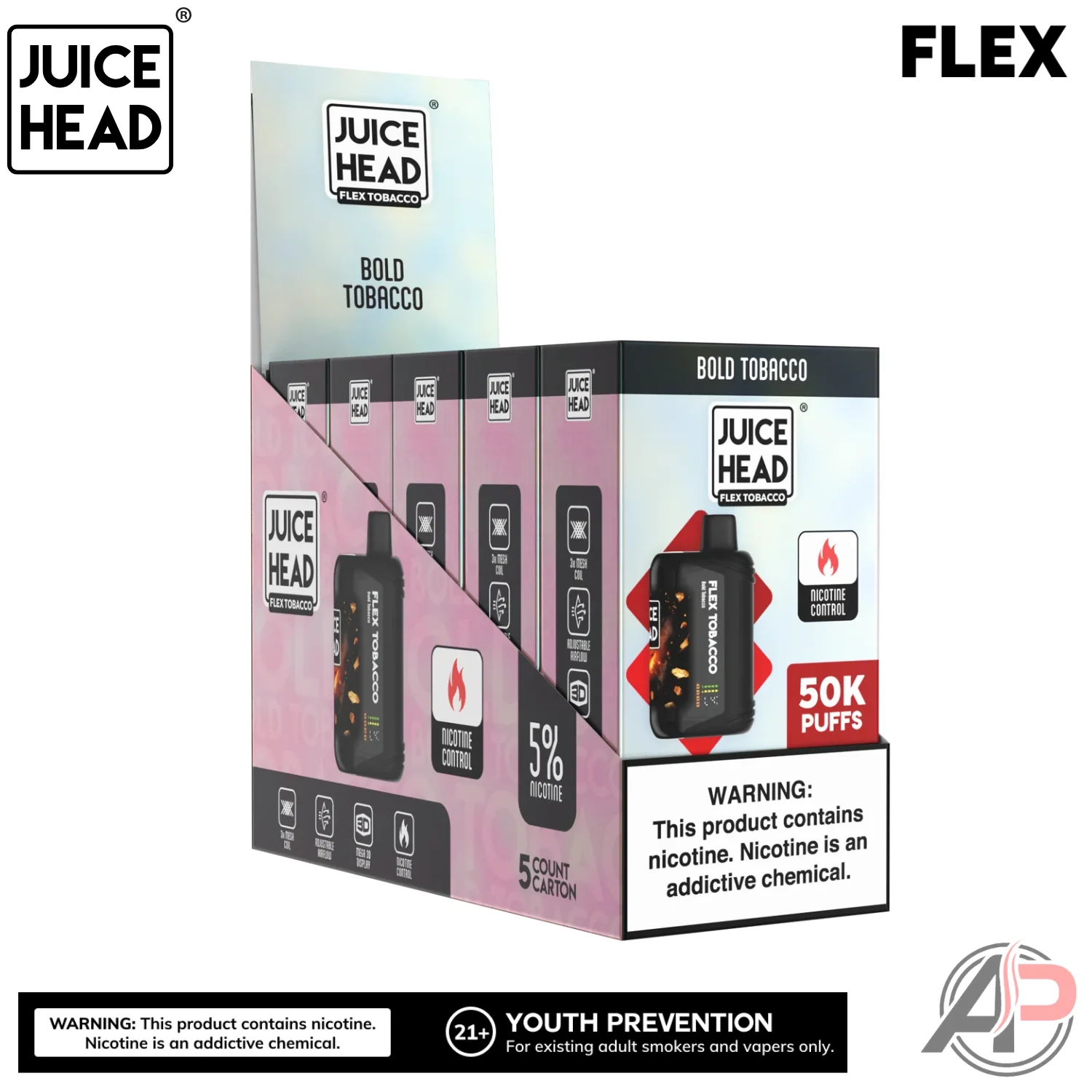 Juice Head Flex Freeze 50,000 Puffs Disposable Vape Device - Image 18