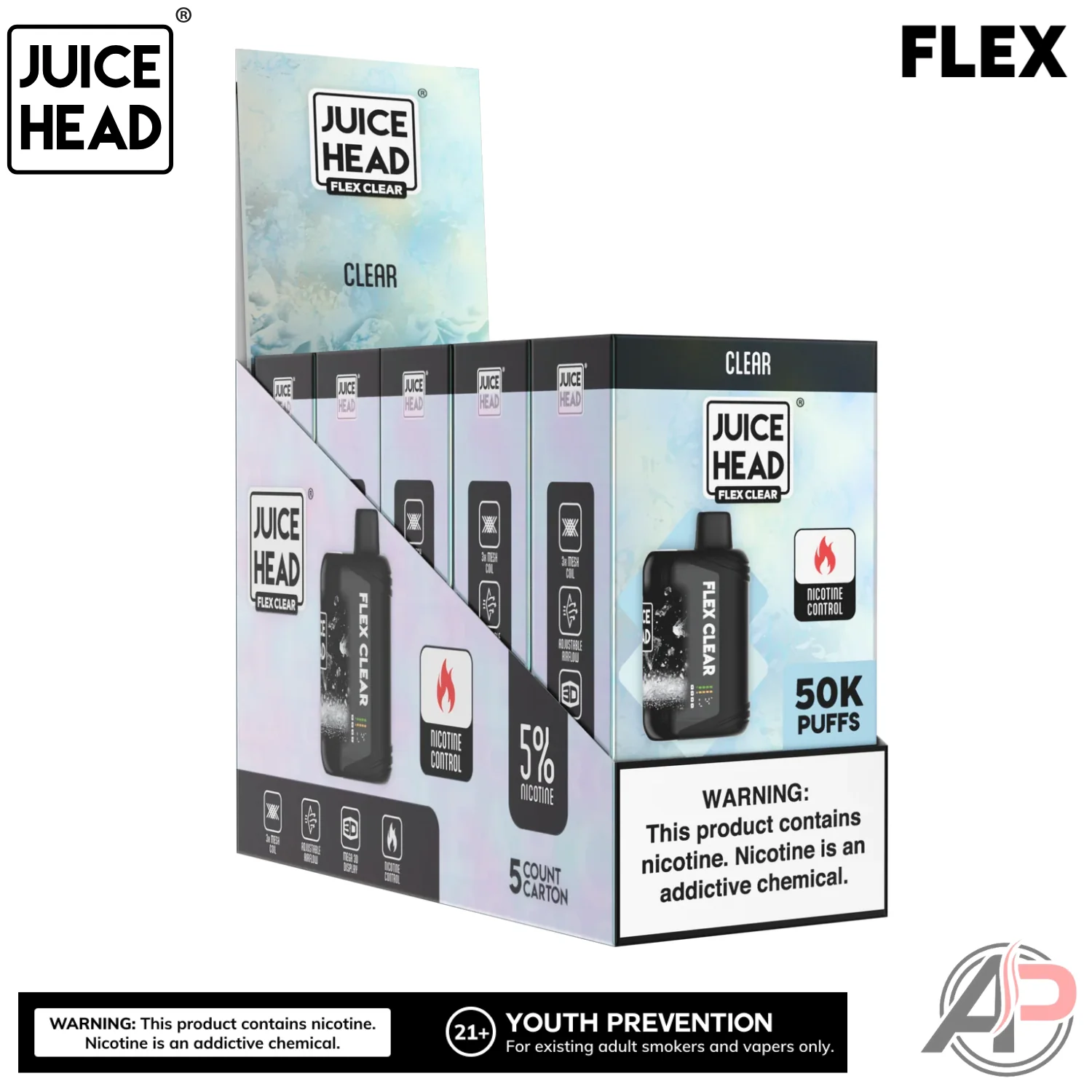 Juice Head Flex Freeze 50,000 Puffs Disposable Vape Device - Image 19