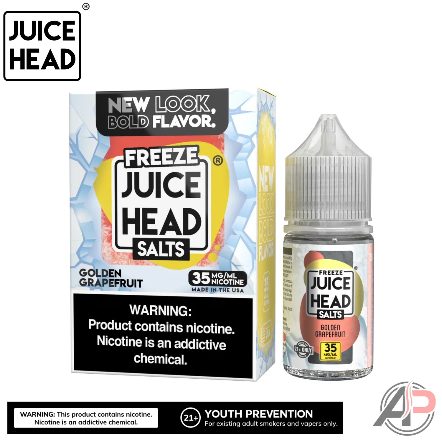 Juice Head Pineapple Grapefruit Freeze E-Liquid 100mL - Image 2