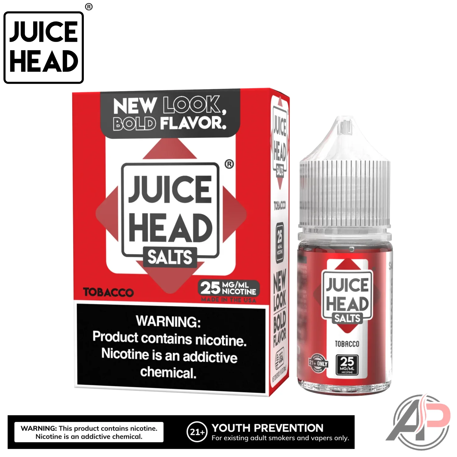 Juice Head Tobacco E-Liquid 100mL - Image 2