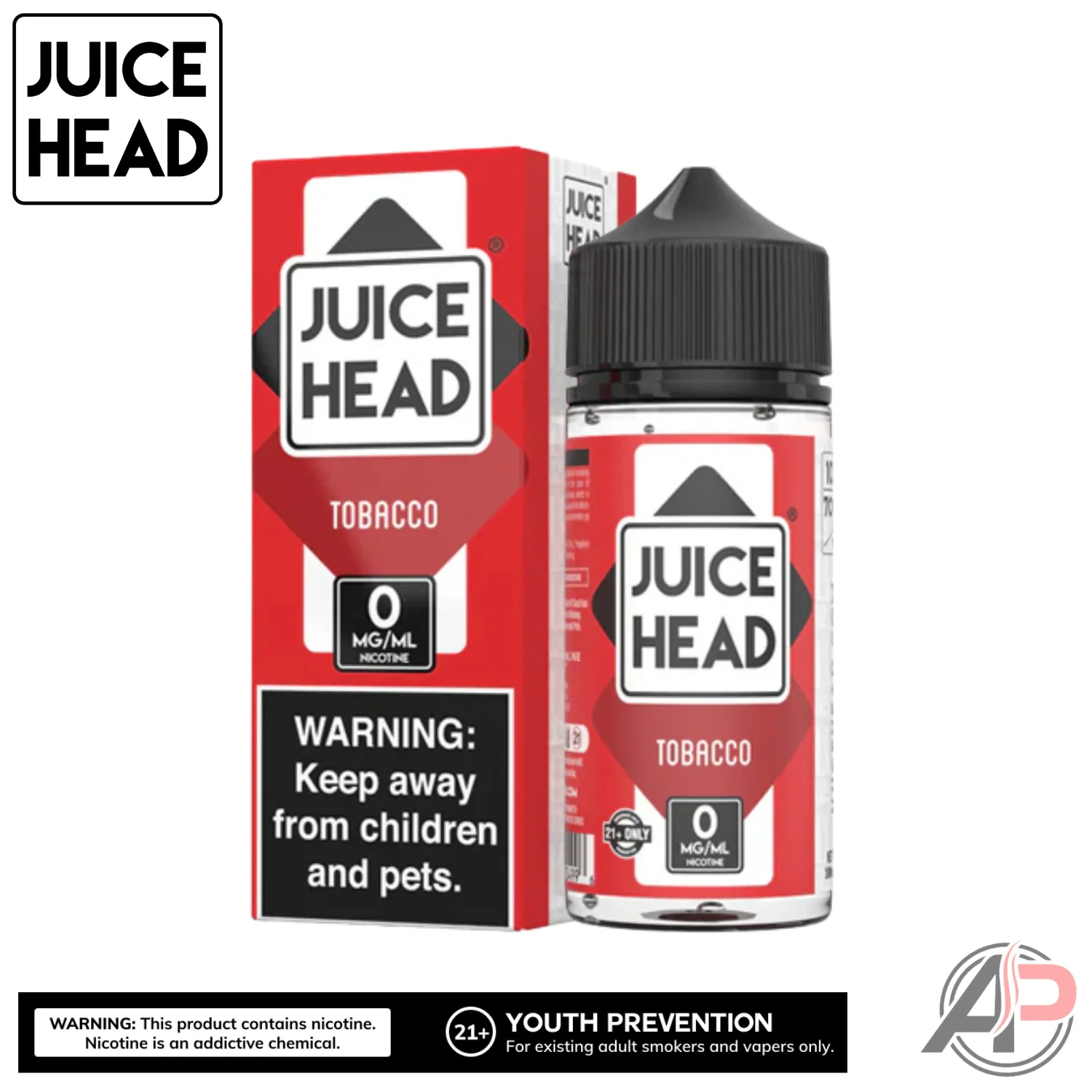Juice Head Tobacco E-Liquid 100mL - Image 3