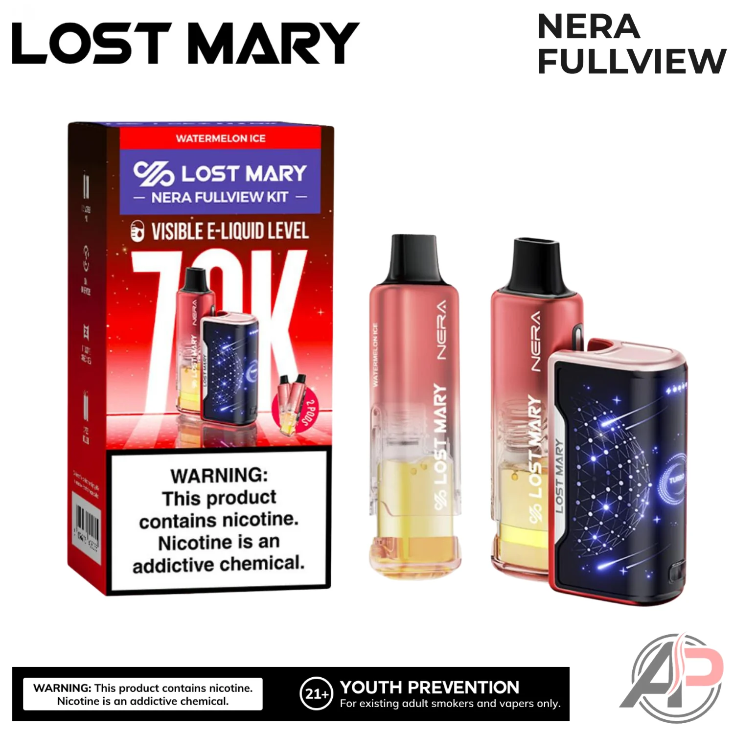 Lost Mary Nera Fullview 70k Puffs Disposable Vape Device Kit - Image 10