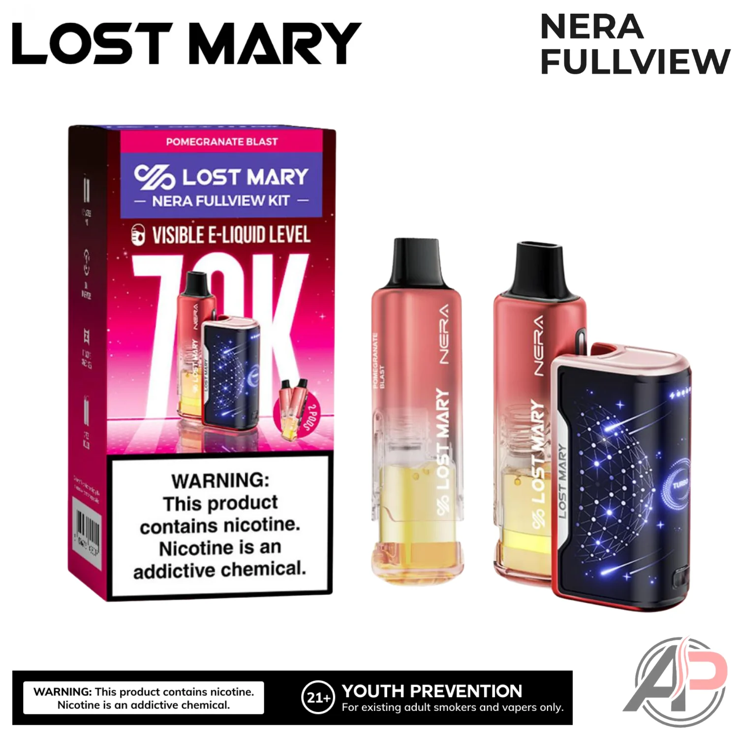 Lost Mary Nera Fullview 70k Puffs Disposable Vape Device Kit - Image 11