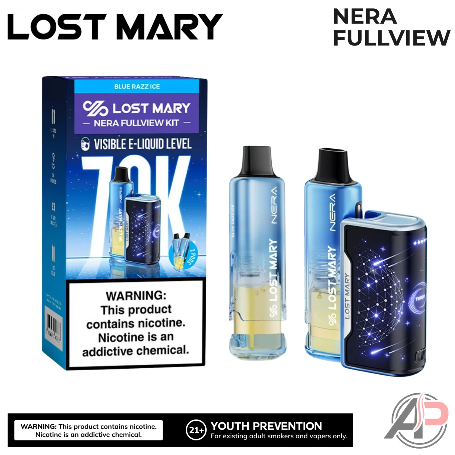 Lost Mary Nera Fullview 70k Puffs Disposable Vape Device Kit - Image 12