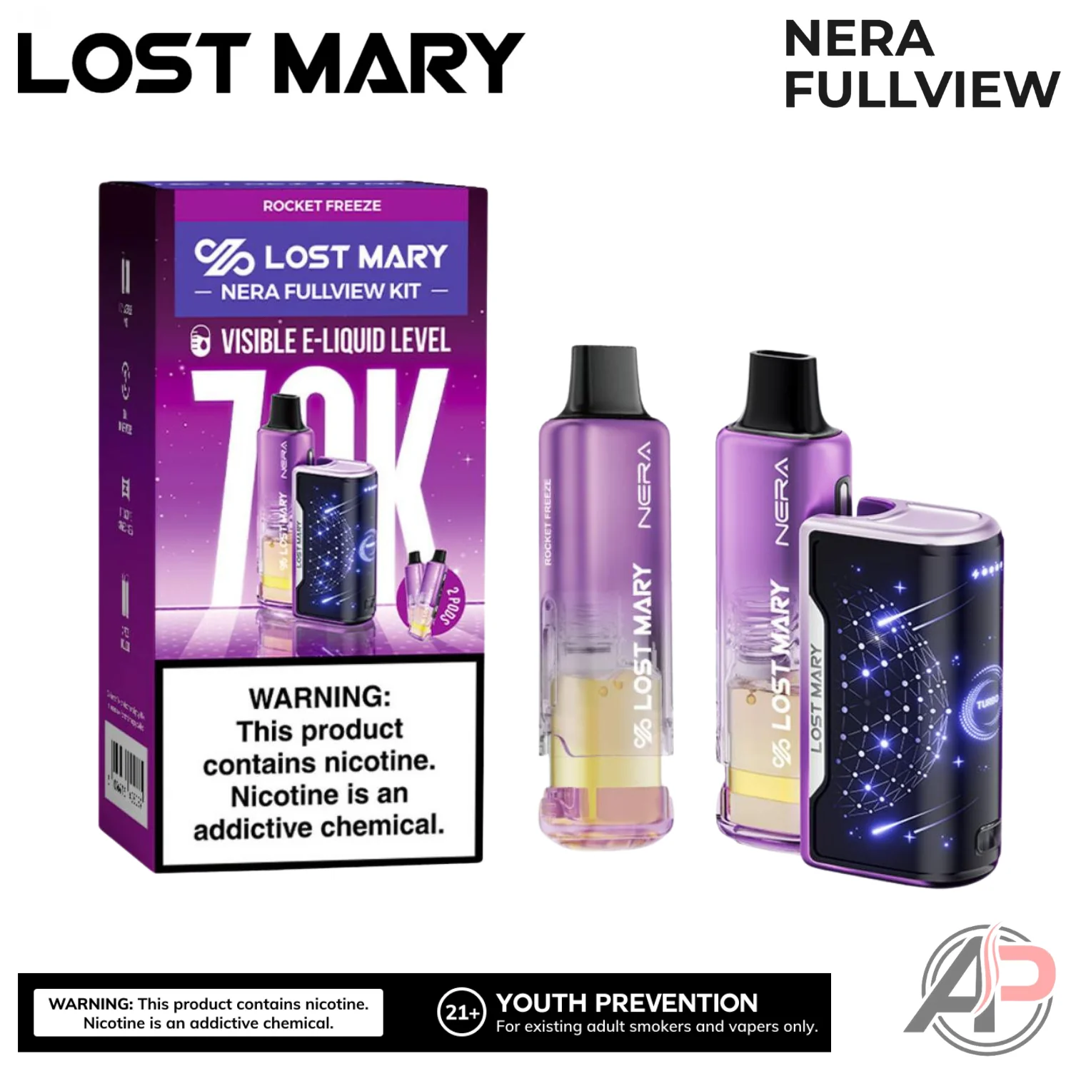 Lost Mary Nera Fullview 70k Puffs Disposable Vape Device Kit - Image 15