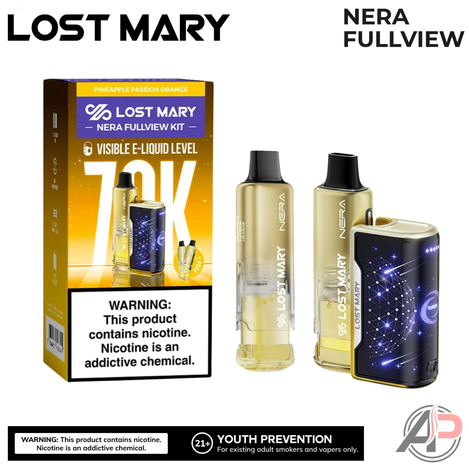 Lost Mary Nera Fullview 70k Puffs Disposable Vape Device Kit - Image 16