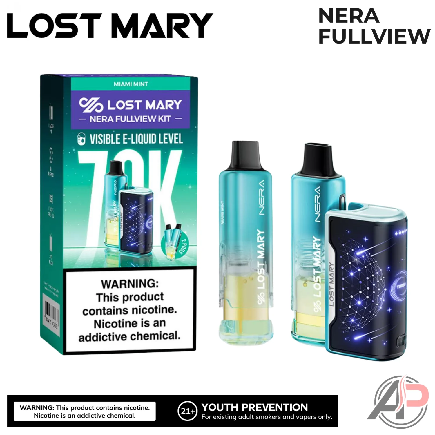 Lost Mary Nera Fullview 70k Puffs Disposable Vape Device Kit - Image 17