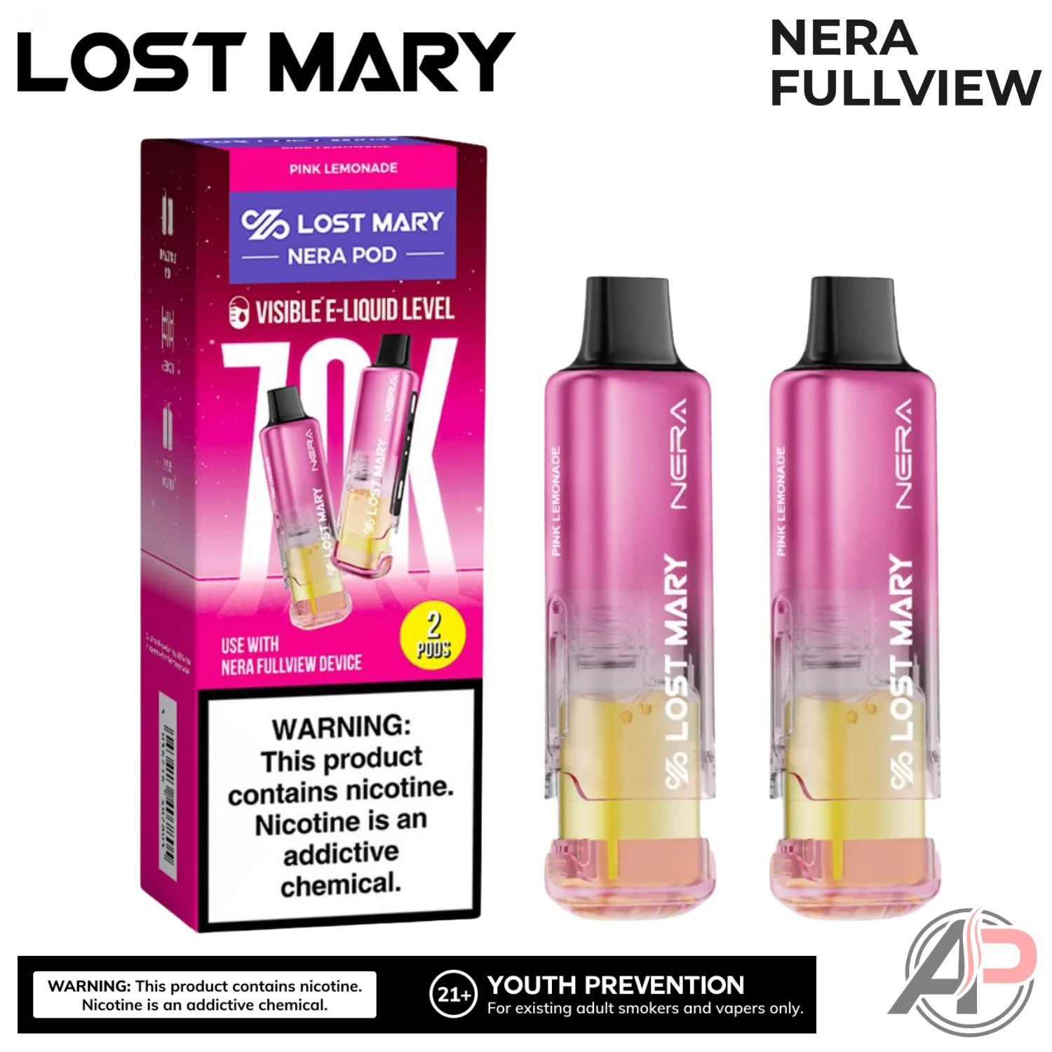 Lost Mary Nera Fullview 70k Puffs Disposable Vape Device Kit - Image 23
