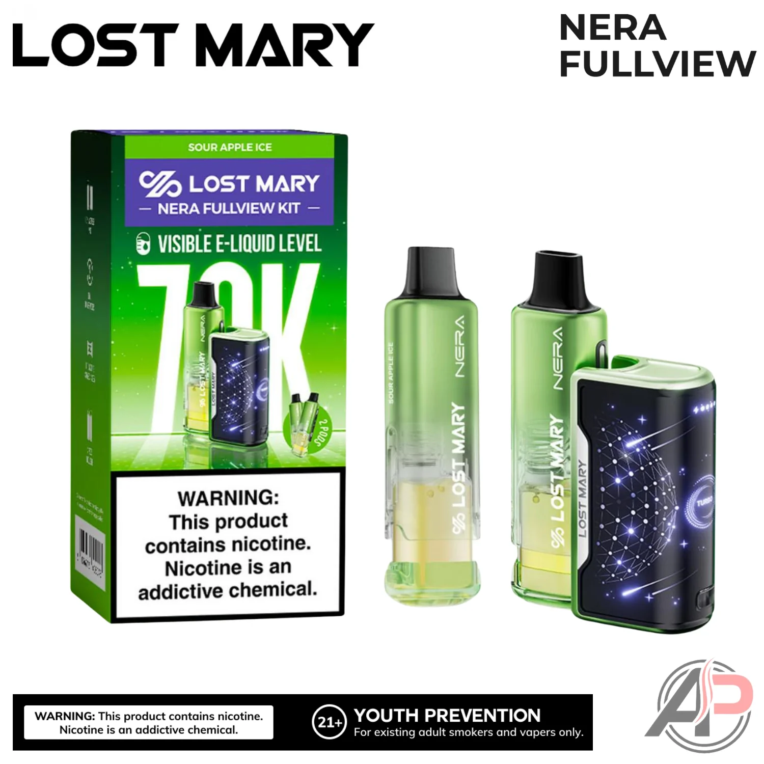 Lost Mary Nera Fullview 70k Puffs Disposable Vape Device Kit - Image 9