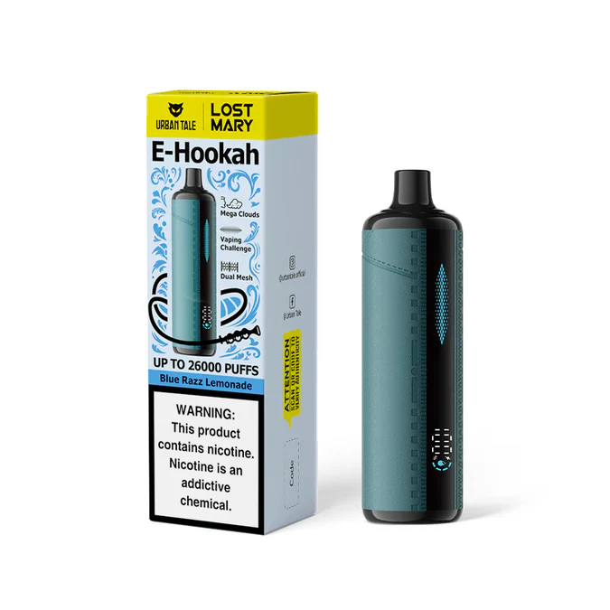 Lost Mary Urban Tale E-Hookah 26000 Puffs Disposable Vape Device - Image 10