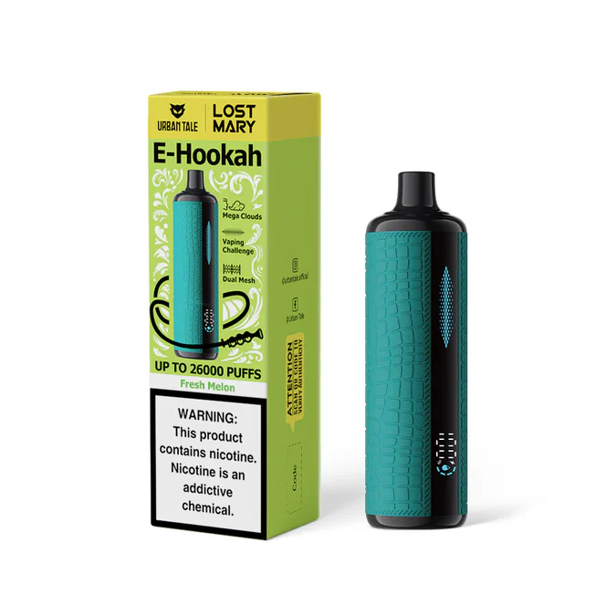 Lost Mary Urban Tale E-Hookah 26000 Puffs Disposable Vape Device - Image 12