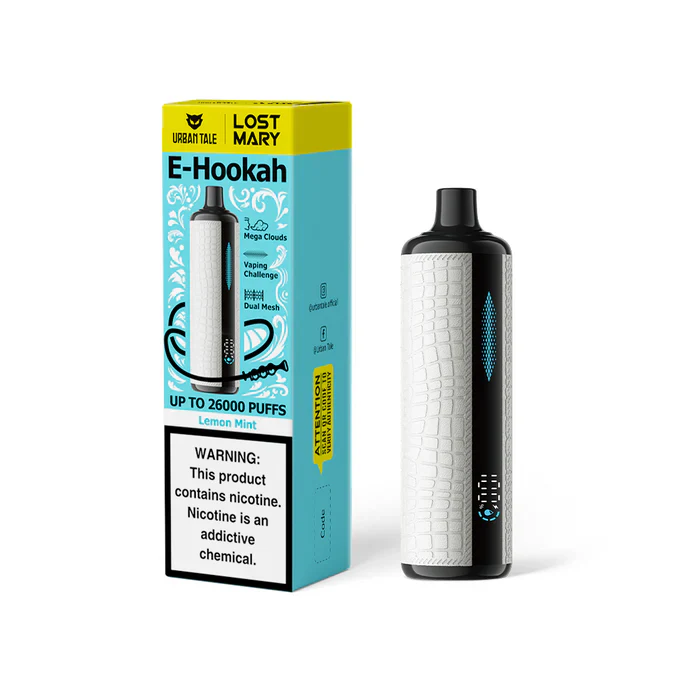 Lost Mary Urban Tale E-Hookah 26000 Puffs Disposable Vape Device - Image 3
