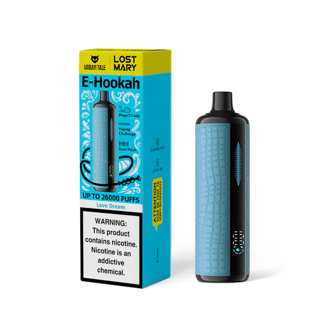Lost Mary Urban Tale E-Hookah 26000 Puffs Disposable Vape Device - Image 4