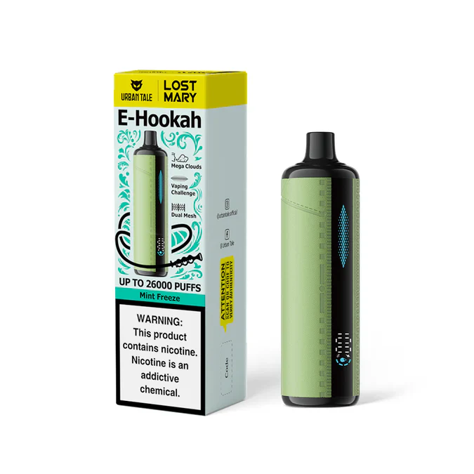 Lost Mary Urban Tale E-Hookah 26000 Puffs Disposable Vape Device - Image 5