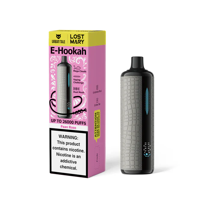 Lost Mary Urban Tale E-Hookah 26000 Puffs Disposable Vape Device - Image 6