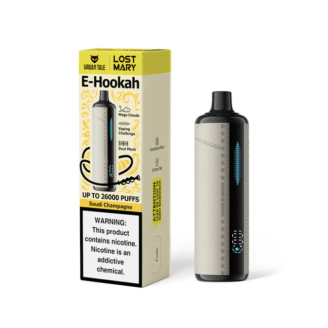 Lost Mary Urban Tale E-Hookah 26000 Puffs Disposable Vape Device - Image 8