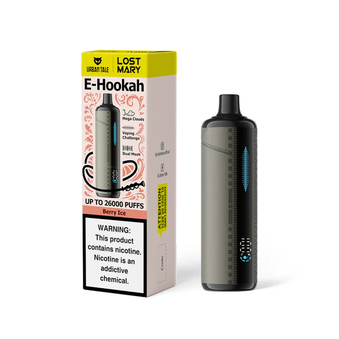 Lost Mary Urban Tale E-Hookah 26000 Puffs Disposable Vape Device - Image 9