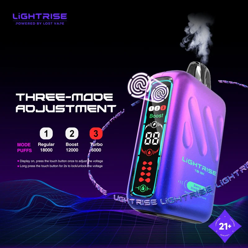 Lost Vape Lightrise TB 18K Disposable Vape Device - Image 20