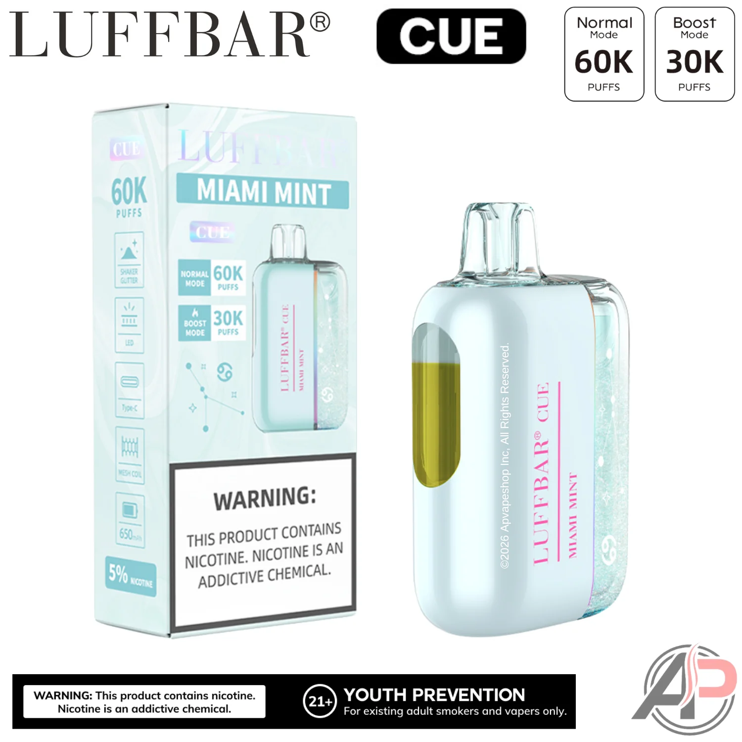 LuffBar Cue 60,000 Puffs Disposable Vape Device - Image 11
