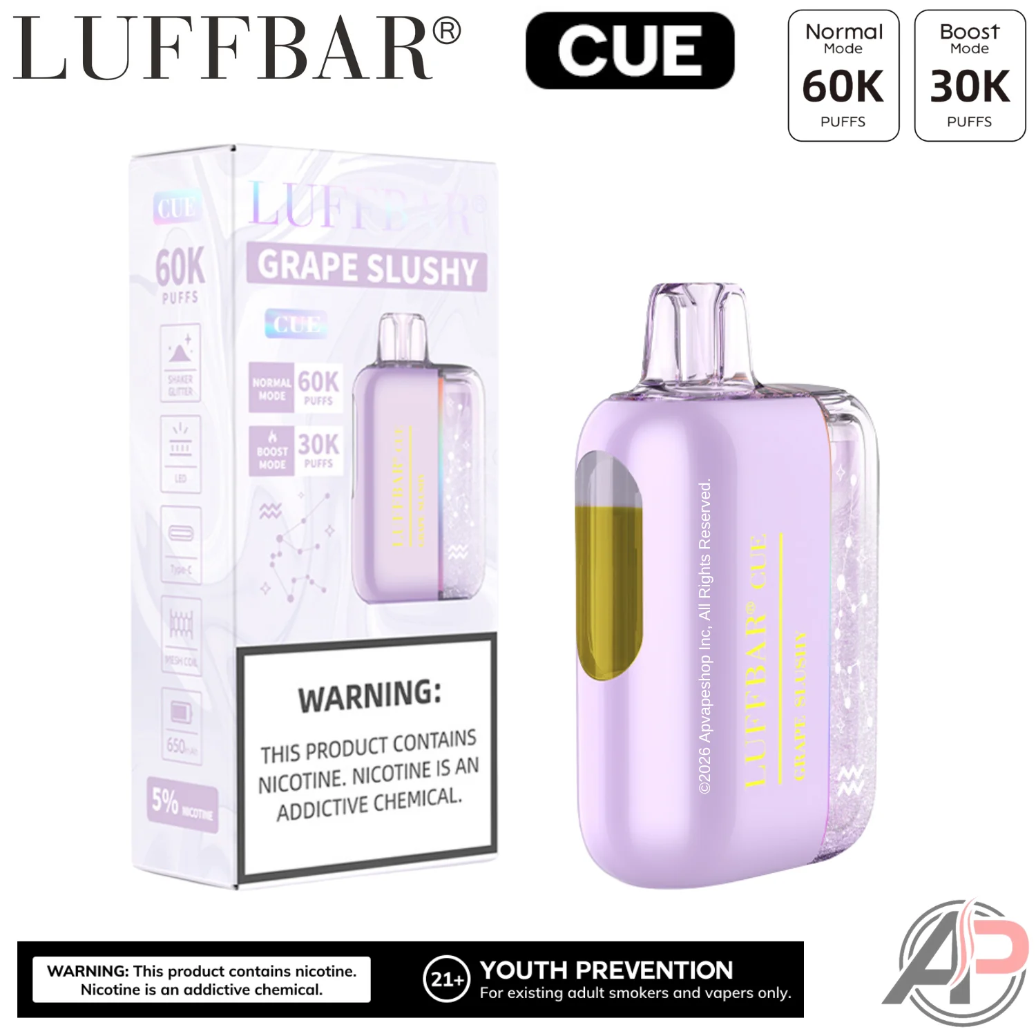 LuffBar Cue 60,000 Puffs Disposable Vape Device - Image 14
