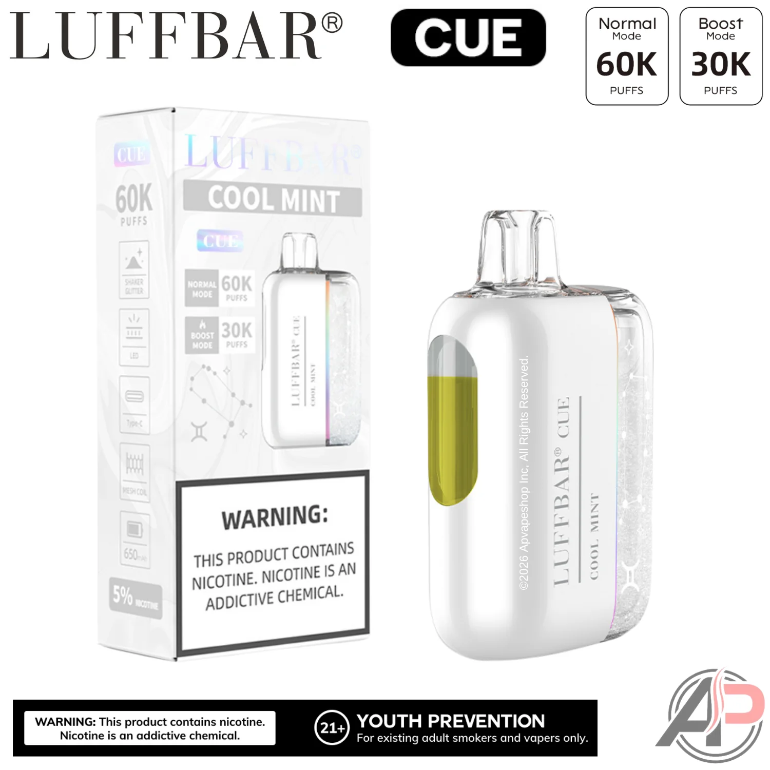 LuffBar Cue 60,000 Puffs Disposable Vape Device - Image 15