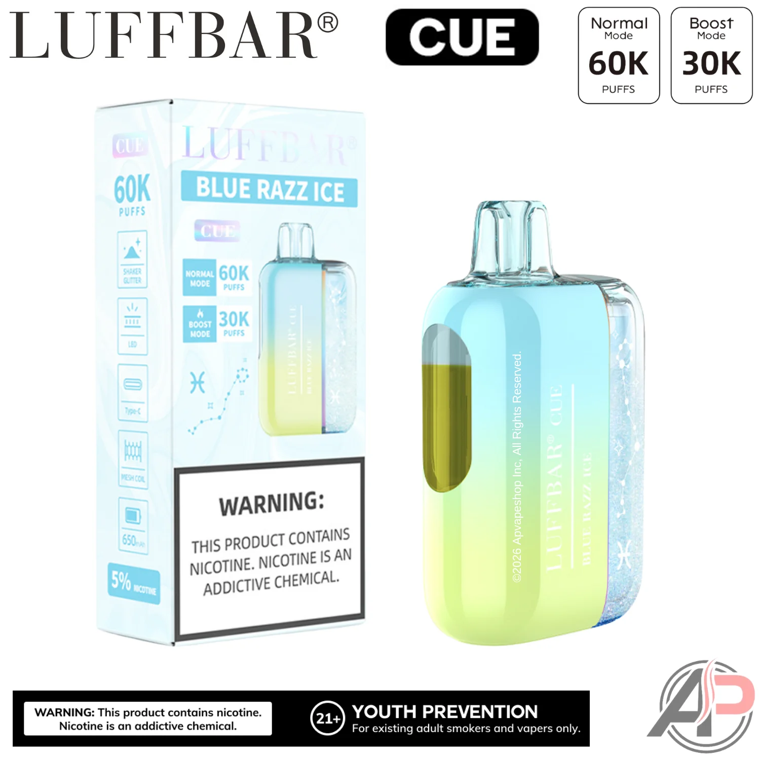 LuffBar Cue 60,000 Puffs Disposable Vape Device - Image 16
