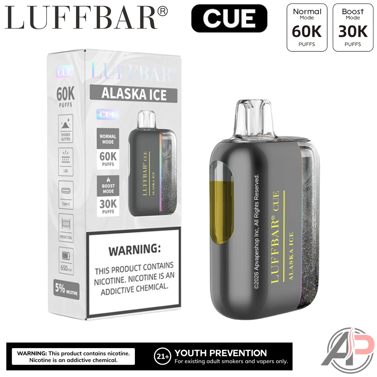 LuffBar Cue 60,000 Puffs Disposable Vape Device - Image 18