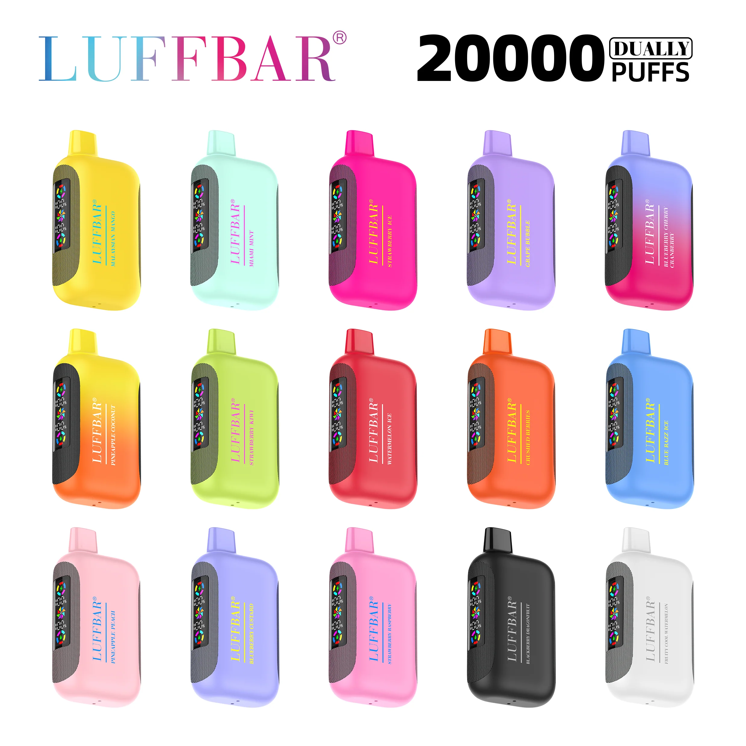 LuffBar Dually 20000 Puffs Disposable Vape Device - Image 4