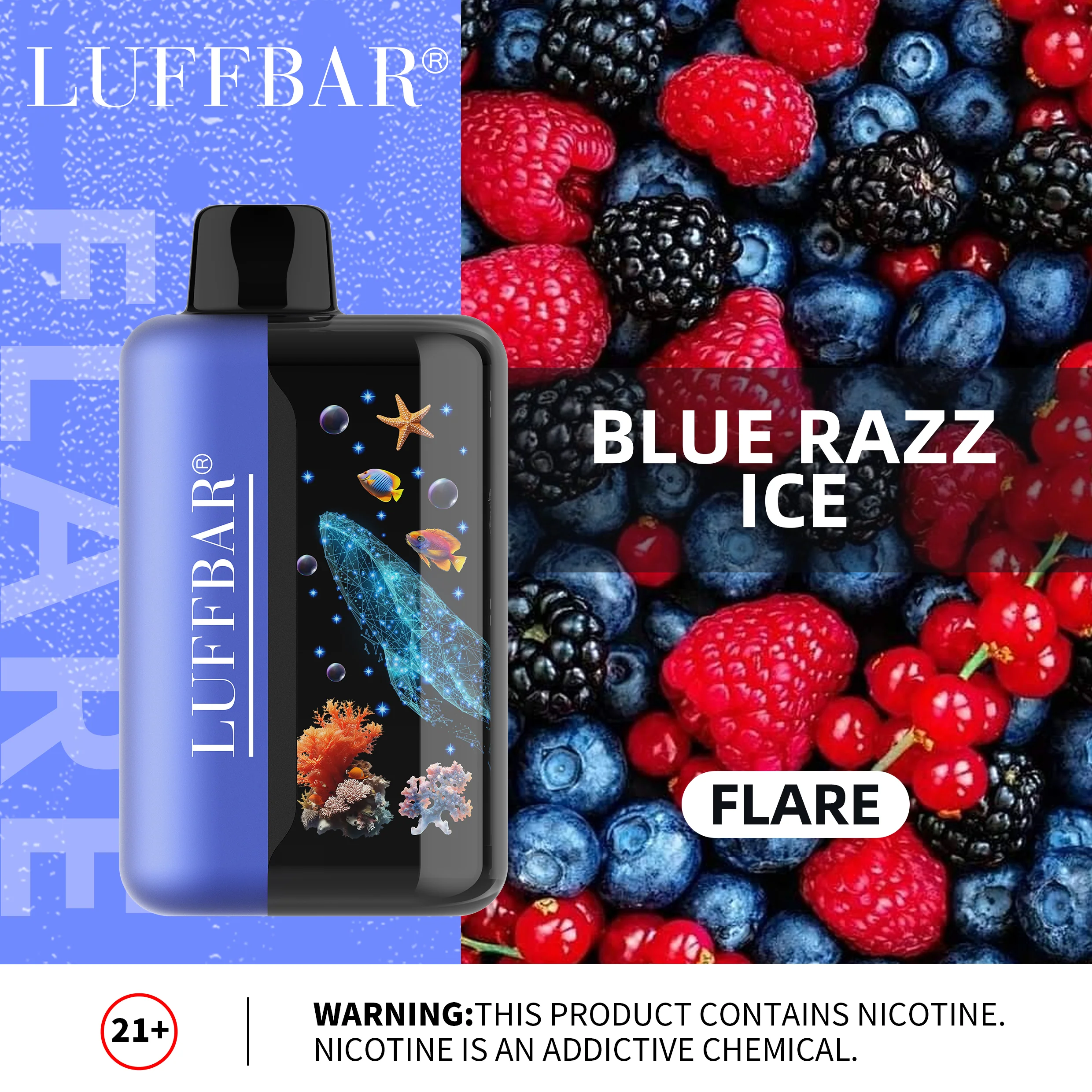 Luffbar Flare 40000 Puffs Disposable Vape Device - Image 17