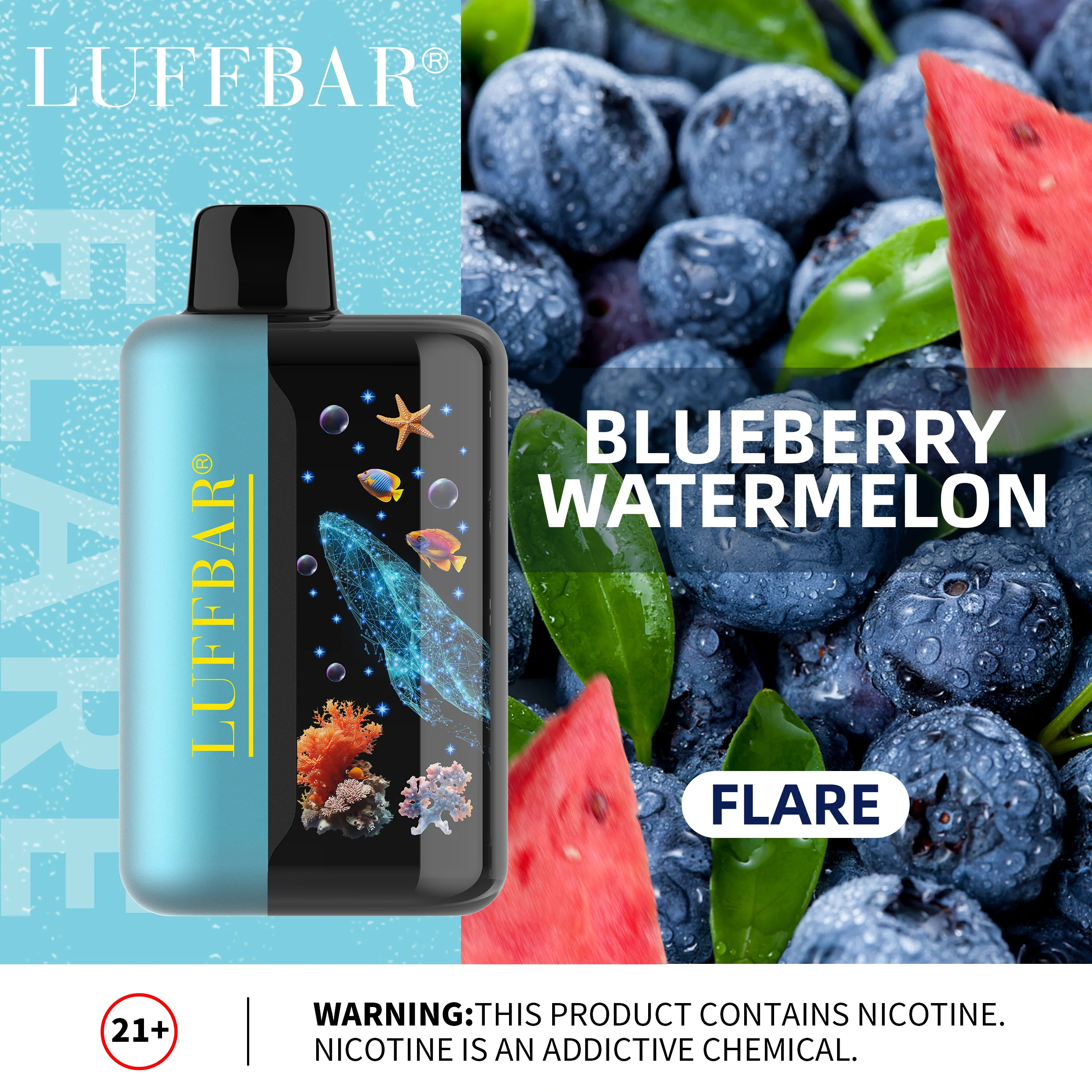 Luffbar Flare 40000 Puffs Disposable Vape Device - Image 18