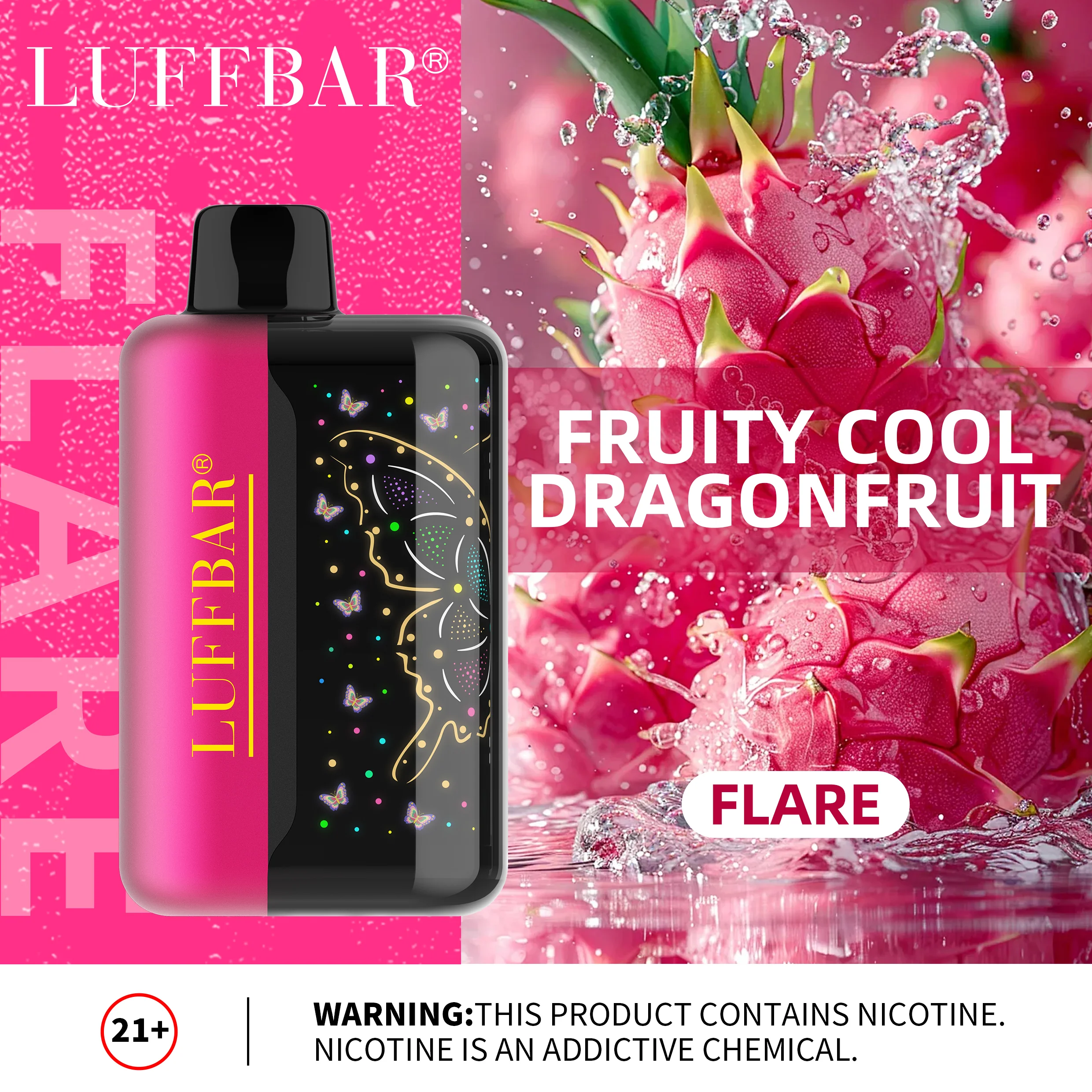 Luffbar Flare 40000 Puffs Disposable Vape Device - Image 20