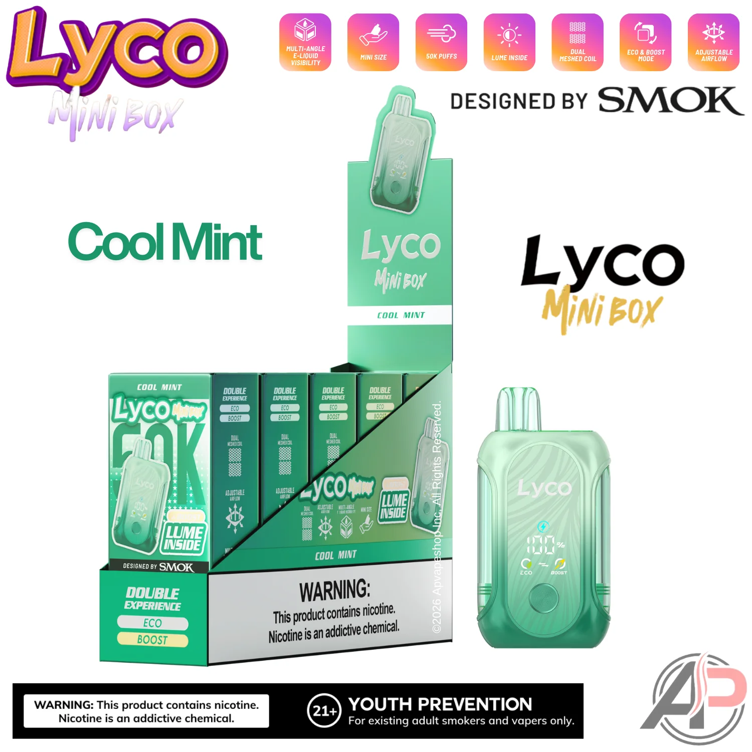 Lyco Mini Box 50,000 Puffs Disposable Vape Device - Image 12