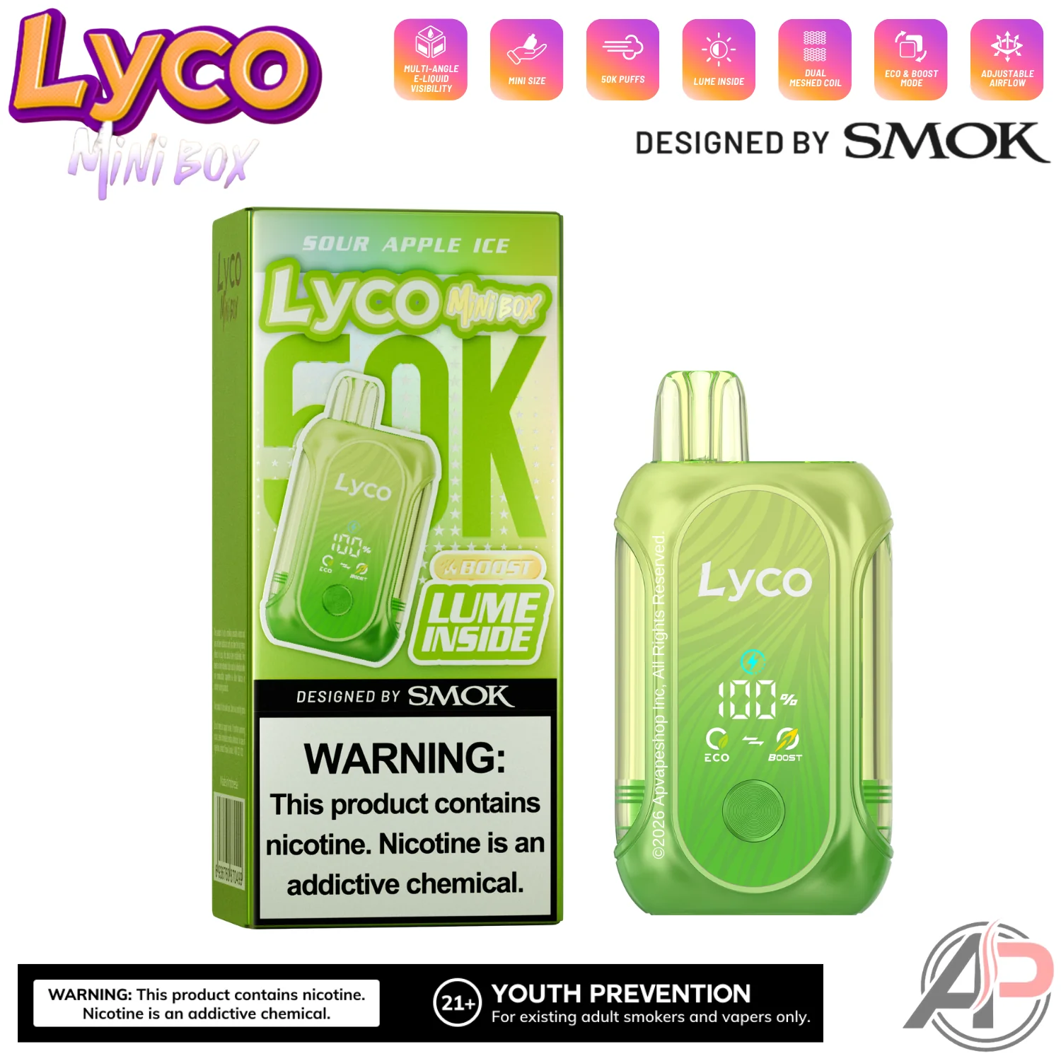 Lyco Mini Box 50,000 Puffs Disposable Vape Device - Image 15