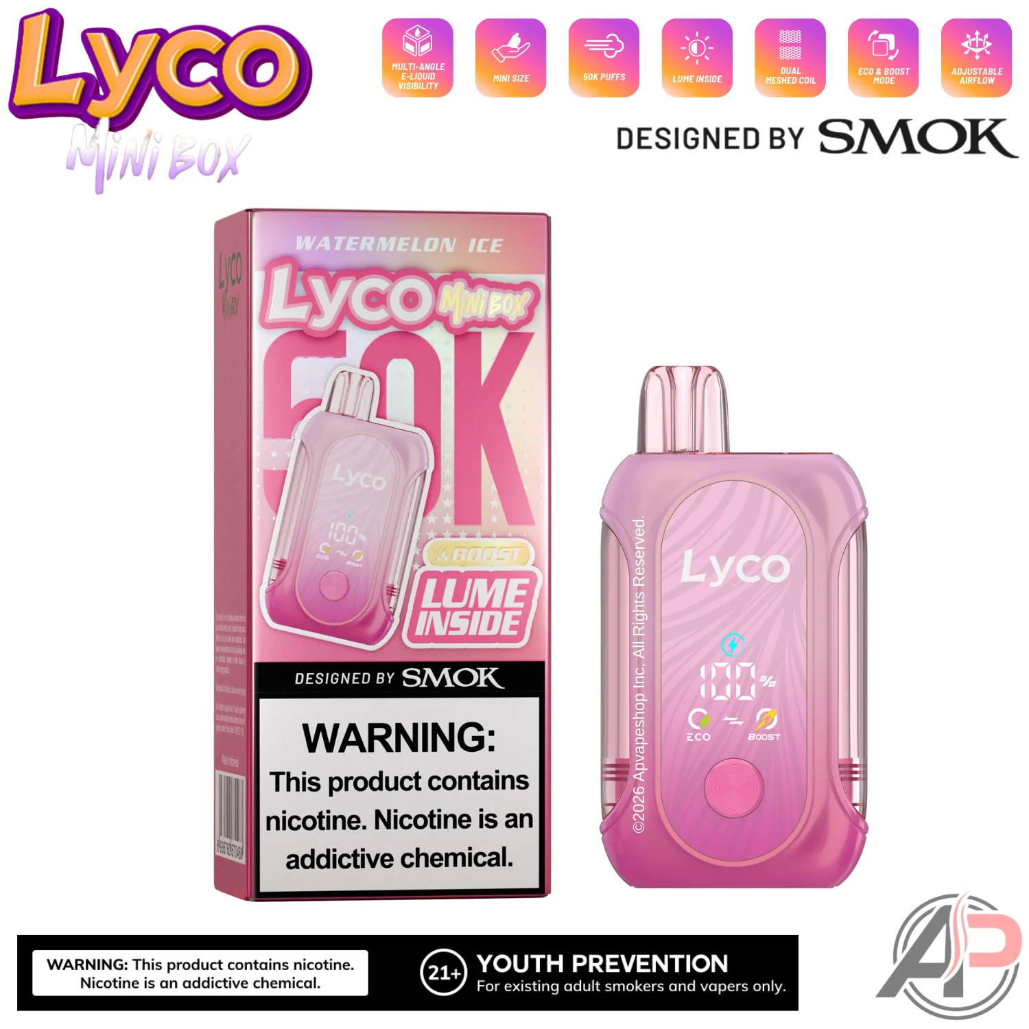 Lyco Mini Box 50,000 Puffs Disposable Vape Device - Image 16