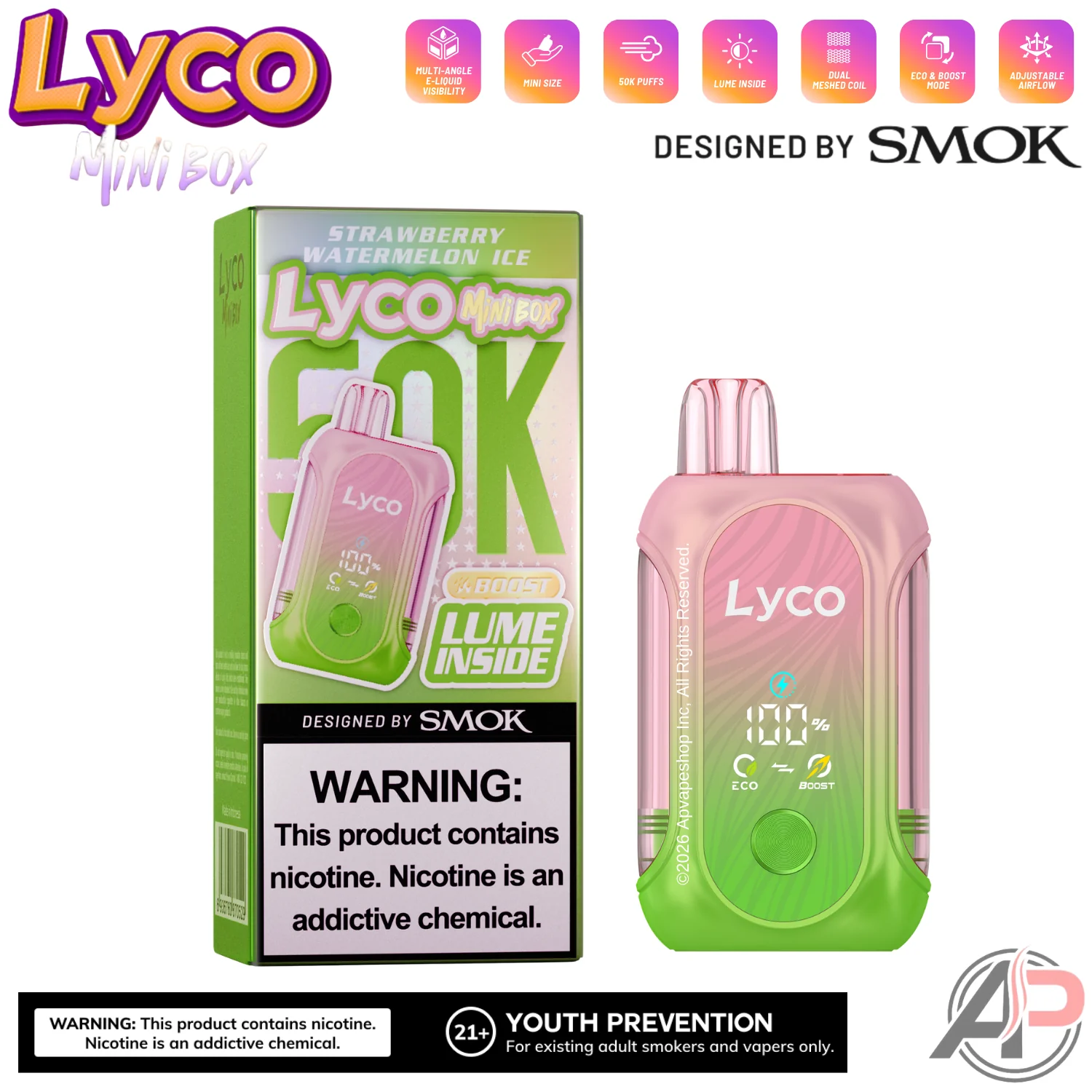 Lyco Mini Box 50,000 Puffs Disposable Vape Device - Image 18