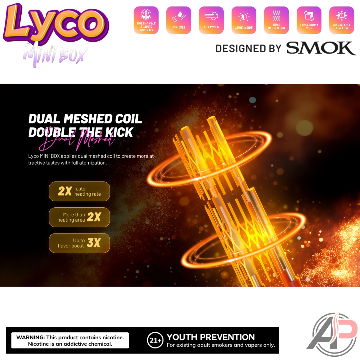 Lyco Mini Box 50,000 Puffs Disposable Vape Device - Image 8