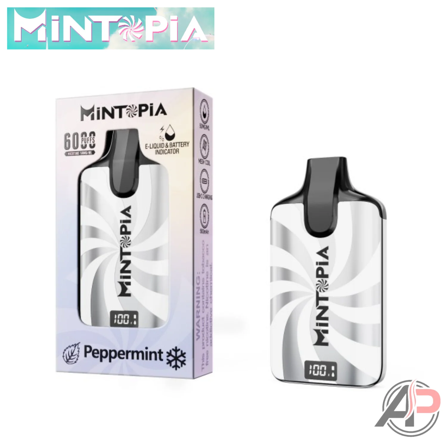 Mintopia Vape 6000 Puffs Disposable Device - Image 2